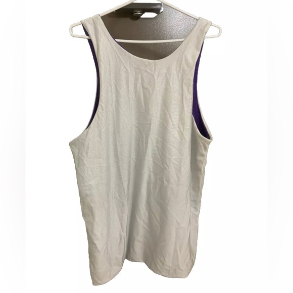 Vintage LA Lakers Nick Van Exel Starter Reversible Practice Jersey Size Large 48 - Picture 8 of 8